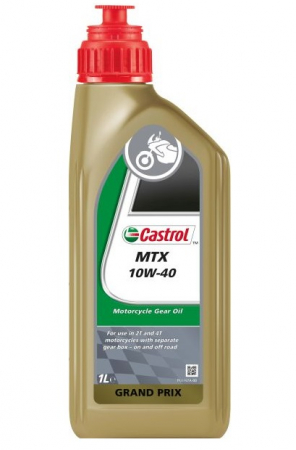 Uleiuri si Lichide Auto - Ulei transmisie moto CASTROL MTX 10W40 151AD4, volum 1 litru, mineral