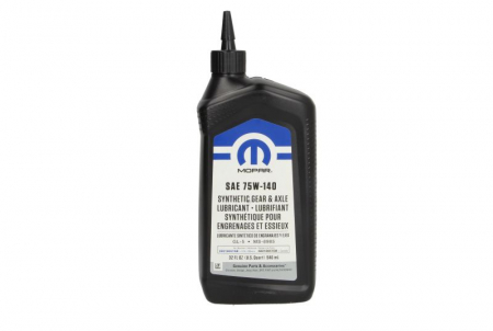 Uleiuri si Lichide Auto - Ulei transmisie pentru diferential MOPAR 75W140 68218657AB, volum 0.946 litri, sintetic