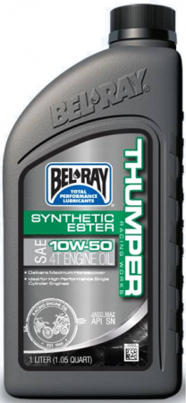 Ulei moto - Ulei de motor Bel-Ray THUMPER RACING WORKS SYNTHETIC ESTER 4T 10W-50 1 l