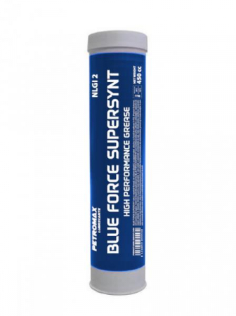 Intretinere auto - Unsoare NLGI 2 Petromax Lubgrease BLUE FORCE SUPERSYNT 450CC