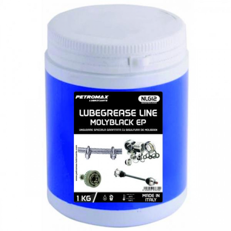 Intretinere auto - Unsoare NLGI 2 Petromax Lubgrease MOLYBLACK EP 1KG