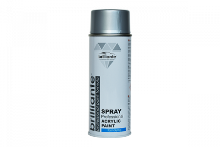 Scule si echipamente - Vopsea Spray Aluminiu White (Ral 9006) 400 Ml Brilliante
