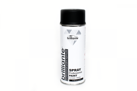 Scule si echipamente - Vopsea Spray Negru Grafit Mat (Ral 9011) 400Ml Brilliante