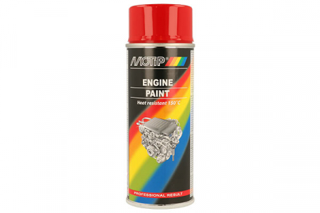 Scule si echipamente - Vopsea Spray Pentru Motor (Rosu) 400 Ml