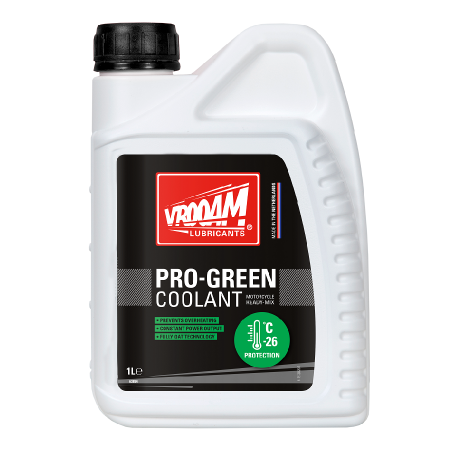 Moto/Atv - VROOAM - Antigel Pro-Green Ready to use - 1L Non-Toxic, Biodegradabil