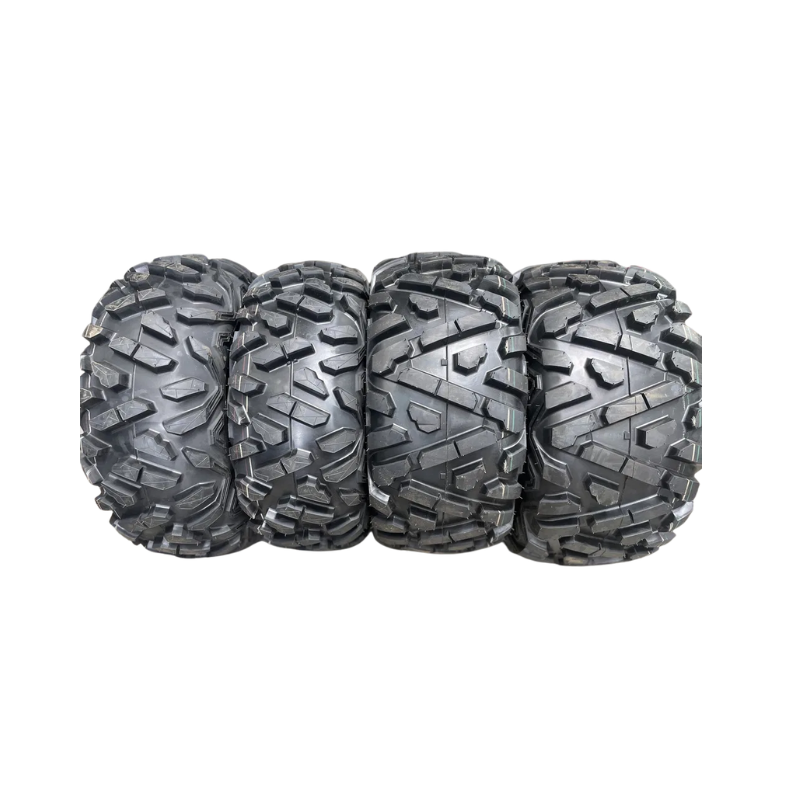 Set 4 anvelope fata + spate ATV / UTV JOURNEY P3501 2x 25x8-12 + 2x 25x10-12 6PR adâncimea benzii de rulare 20mm - Copie
