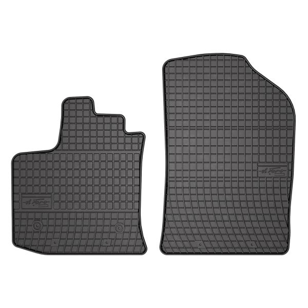 Set covorase cauciuc, 2 Buc , Fata, Negru, Pentru: Dacia Dokker Express Minivan 2012-, Truck