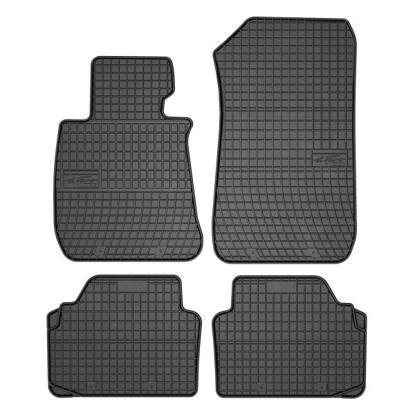 Set covorase cauciuc, 4 Buc , Fata Spate, Pentru: Bmw 3 (E90), 3 (E91), 3 (E92), 3 (E93) 2004-2013, Berlina