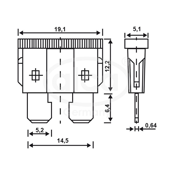 Sigurante Fuzibile Standard 20A Set 5 Buc