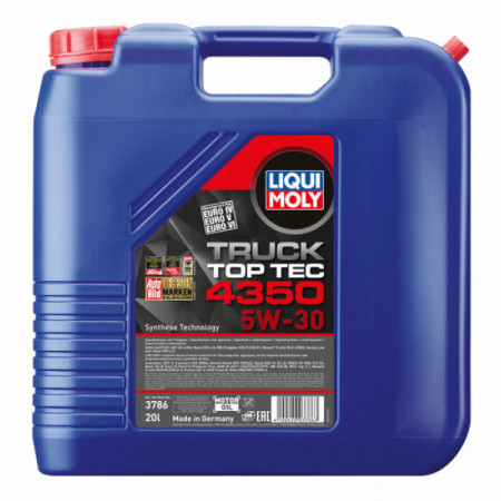 Ulei motor Liqui Moly Top Tec TRUCK 4350 5W-30 20L 20L
