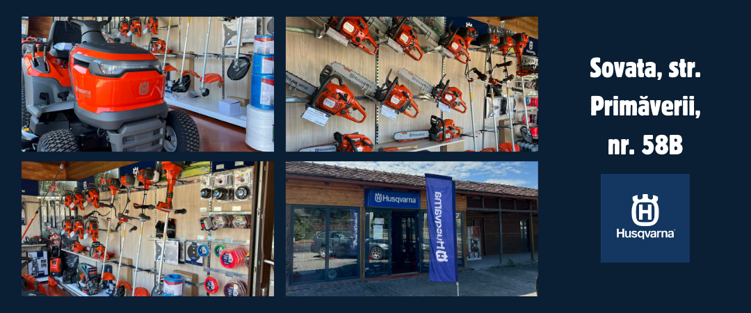 Magazinul nostru din Praid HUSQVARNA