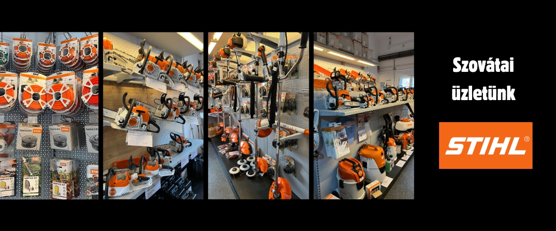 Szovatai uzletunk Stihl