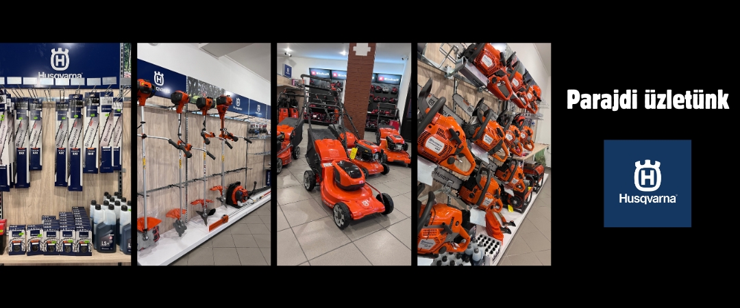 Parajdi uzletunk Husqvarna