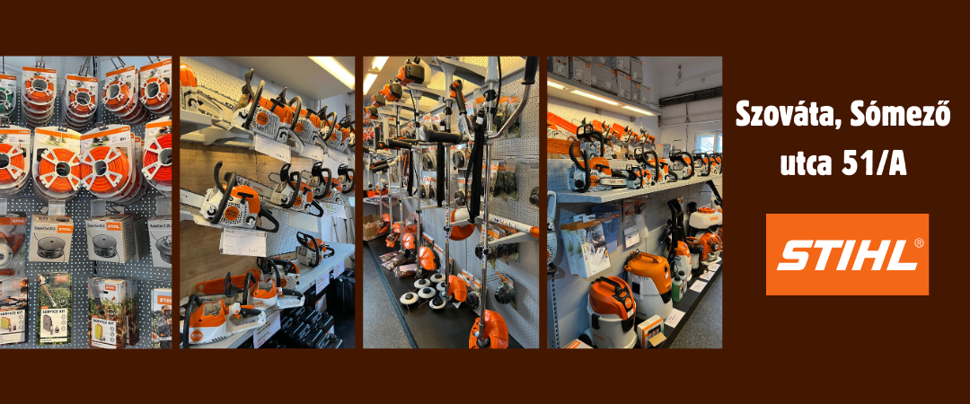 Szovatai uzletunk Stihl