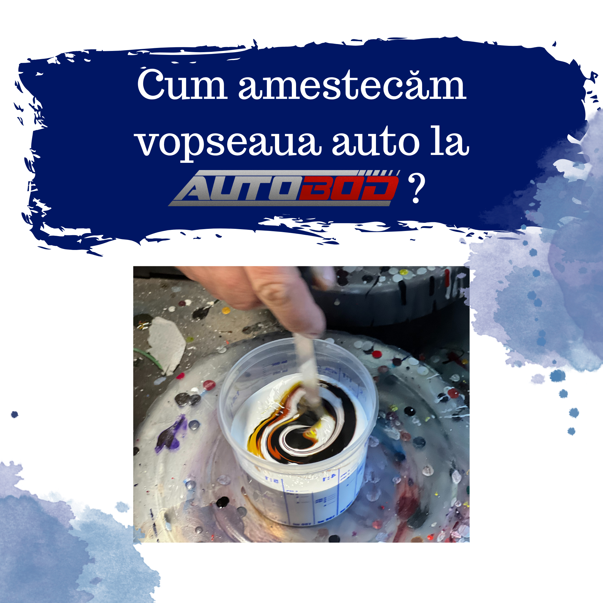 Nu doar vindem vopsea, ci o și amestecăm cu precizie milimetrică, folosind cea mai modernă tehnologie