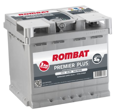 ACUMULATOR AUTO ROMBAT PREMIER PLUS 55AH 540A(EN) [1]