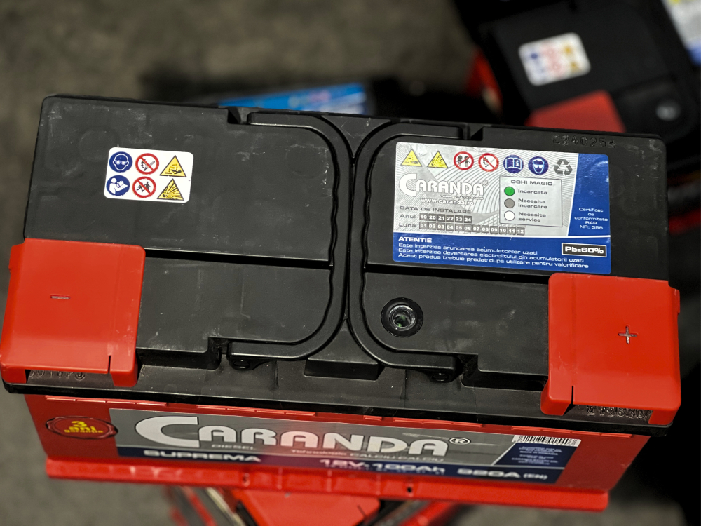 Autóakkumulátor 12V 100Ah 920A – CARANDA SUPREMA [2]