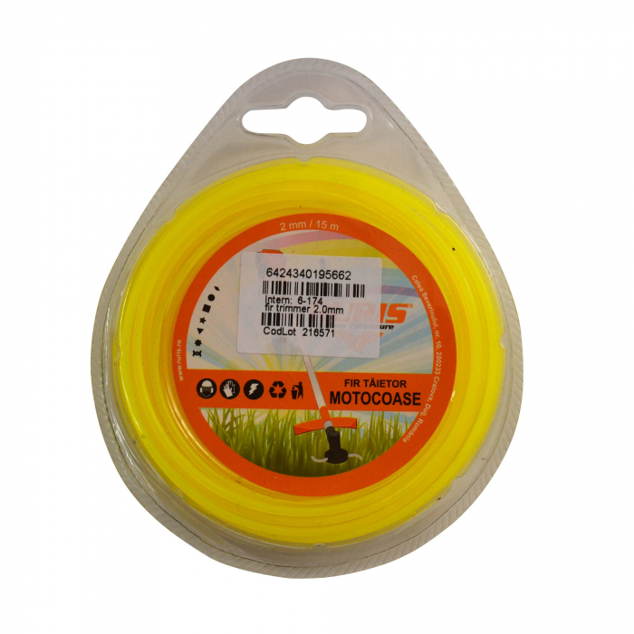 Fir trimmer 2 mm (rotund) 15 m [1]