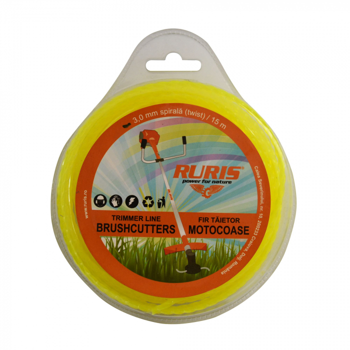 Fir trimmer 3 mm (spirală) 15 m [1]