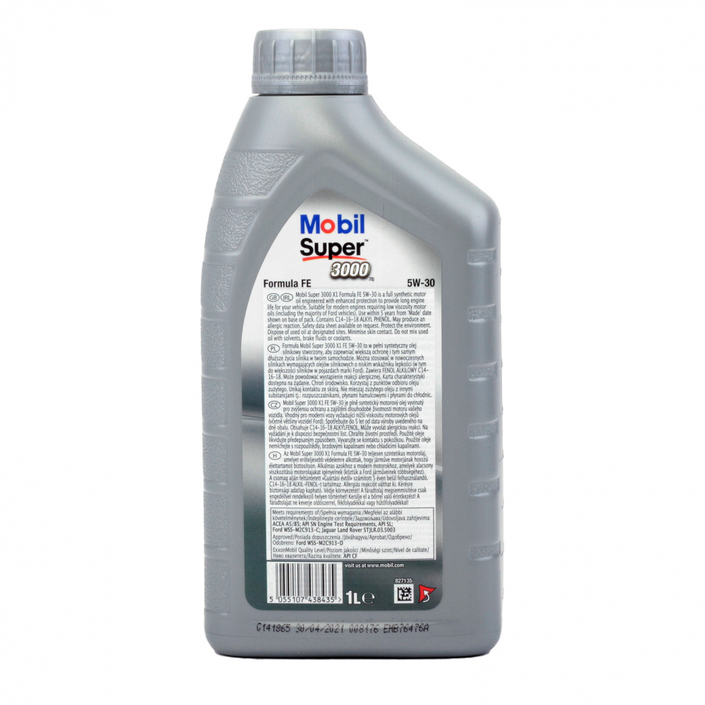 Mobil Super 3000 X1 Formula FE 5W-30 1L [2]