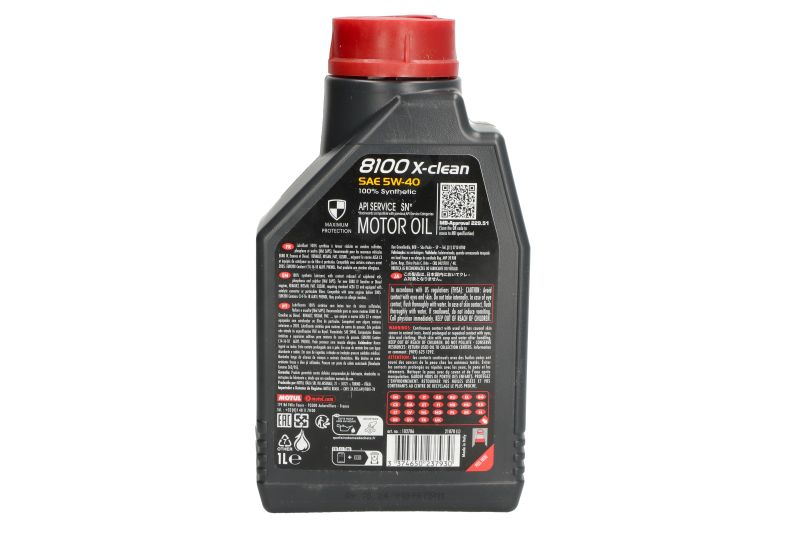 MOTUL 8100 X-CLEAN 5W-40 C3 1L [2]