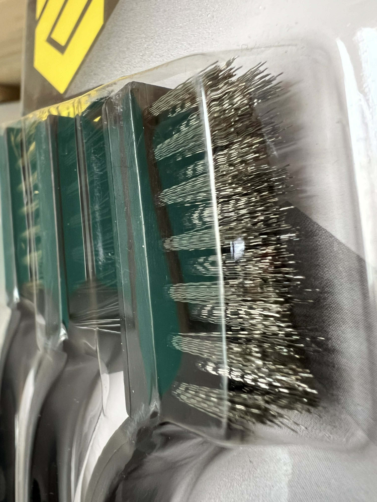 Set 3 perii tehnice Vorel 170 mm (Oțel, Cupru, Nylon) [2]