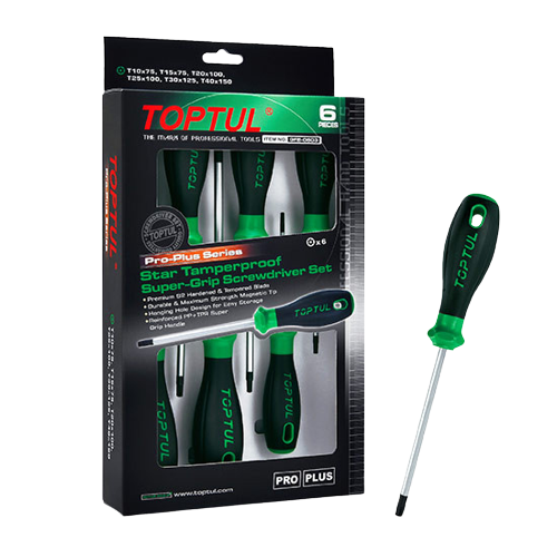 Torx csavarhúzó készlet, lyukkal [1]