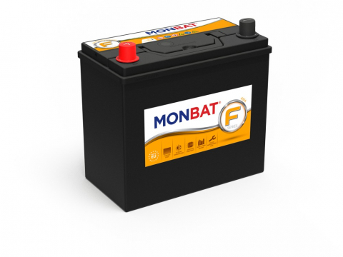 Acumulatoare - ACUMULATOR AUTO MONBAT 45AH 330A(EN) JIS CU BORNA INVERSĂ