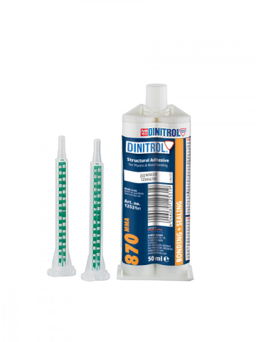 Szerkezeti Ragasztók (2K) - DINITROL 870 MMA Kétkomponensű Szerkezeti Ragasztó - 50 ml