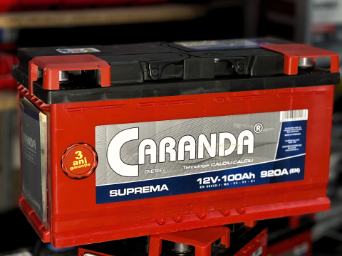 Acumulatoare auto - Baterie auto 12V 100Ah 920A – CARANDA SUPREMA