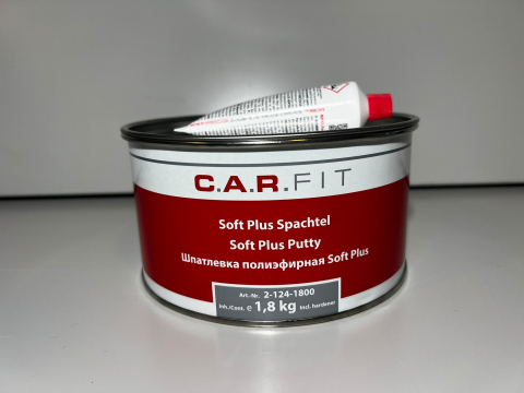 Reparații și Protecție Caroserie - C.A.R. FIT Soft Plus 1,8 kg – Chit Poliesteric Auto 2K pentru Caroserie, cu Întăritor