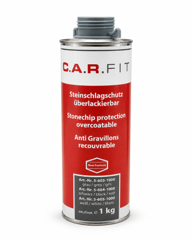 Reparații și Protecție Caroserie - C.A.R. FIT Stonechip Gri 1Kg – Antifon Auto Antigravillon, Protecție Praguri și Caroserie