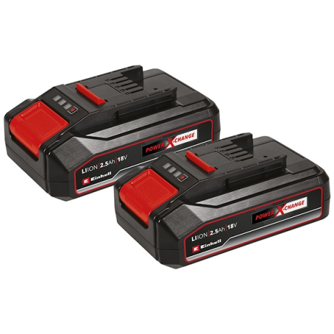 Einhell - KIT ACUMULATOR 2X 2.5AH, 18V MAX 720 W