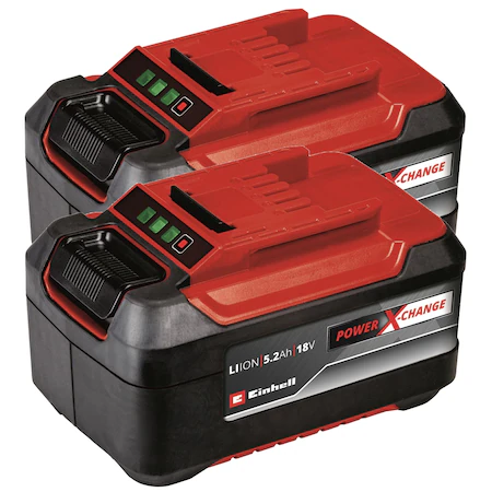 Einhell - KIT ACUMULATOR 2X5.2AH, 18V MAX 1260 W