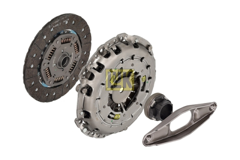 Kit ambreiaj LuK 624 3372 00 cu rulment și furcă – BMW X1 E84, X3 E83, Seria 3 E90 E91 E92 [1]