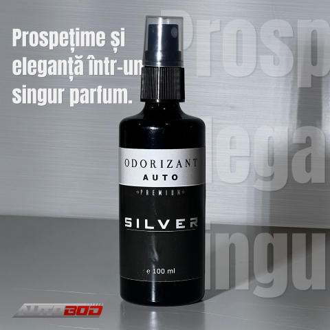 Întreținere interior - Odorizant Auto Premium Silver
