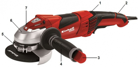Einhell - Polizor unghiular (flex)  cu variator de turatie