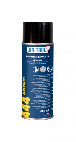 Rozsda Kezelés és Alapozók - DINITROL 444 Cink-Alumínium Spray - 400 ml (Hegeszthető, Fémfényű)