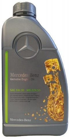 Ulei motor - Ulei motor Mercedes Original MB 229.51 5W-30 1L