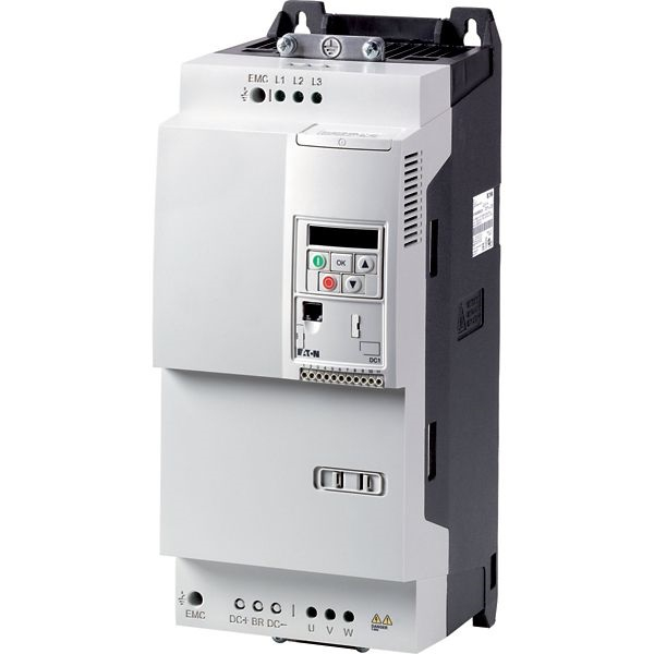DC1-34046FB-A20CE1, convertizor de frecventa, In: 3x400, Out: 3x400VAC, 22 kW, 46 A, IP20, Brake chopper, RFI filtru, PCB protejat [1]