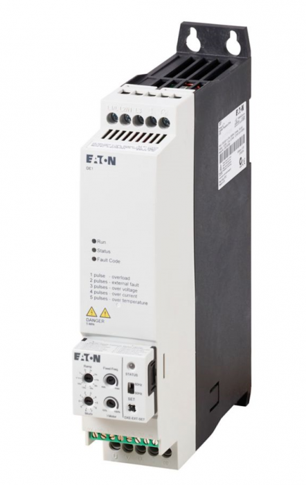 DE1-345D0FN-N20N, convertizor de frecventa, 2.2kW, 5A,  -10÷60°C, IP20, OUT 1: SPDT [1]