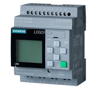 Logo Logic - 6ED1052-1HB08-0BA2, LOGO! 24RCE, 8DI/4DO, 400 Blocks