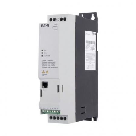 Seria DE1 - DE1-121D4FN-N20N, convertizor de frecventa, 0.25 kW, 1.4 A, protocol MODBUS, EtherNet/IP
