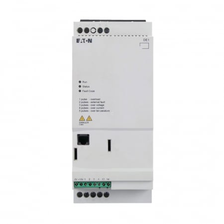 Seria DE1 - DE1-34016FN-N20N, convertizor de frecventa, 7.5 kW, 16 A, -10÷60°C, IP20, OUT 1: SPDT