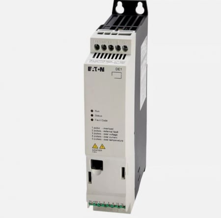 Seria DE1 - DE1-343D6FN-N20N, convertizor de frecventa, 1.5kW, 3.6A, -10÷60°C, IP20, OUT 1: SPDT