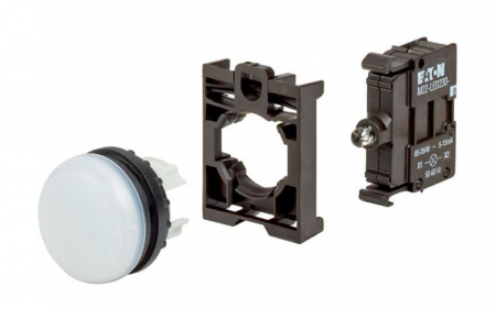 Butoate - seria RMQ Titan EATON - M22-L-W-LED, lampa alba, 24V DC