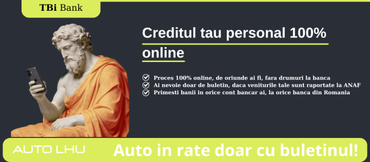 Credit doar cu buletinul