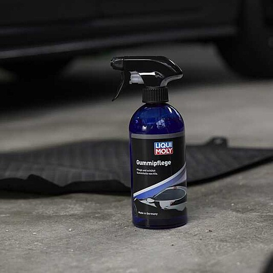 Set, Solutie Intretinere Cauciuc, Liqui Moly Gummi-Pflege, 500 ml, Laveta din Microfibra, Profesionala, 30x30 cm, 1 pereche manusi [7]