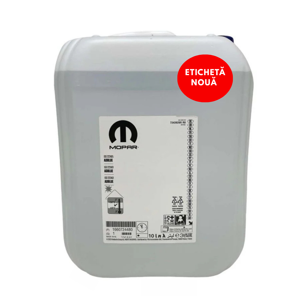 Aditiv AdBlue Original PSA, Citroen, Peugeot, 10L, 1660724480, pentru motoarele diesel Euro 6