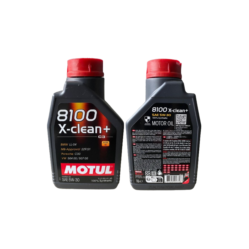 Pachet Motul, Ulei Motul, 8100X-CLEAN 5W30 5L, Aditiv, spalare motor, 300ml, Ulei Motul, 8100X-CLEAN 5W30 1L, Husa pentru bidon [3]